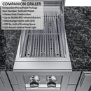 Sunstone The Texajun 9 Ft Cajun Outdoor Cabinet Kitchen Island