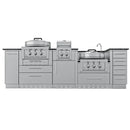 Sunstone The Texajun 9 Ft Cajun Outdoor Cabinet Kitchen Island