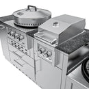 Sunstone The Texajun 9 Ft Cajun Outdoor Cabinet Kitchen Island