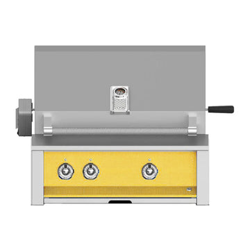 Aspire by Hestan 30-Inch Built-In Gas BBQ Grill With Rotisserie And U-Burner