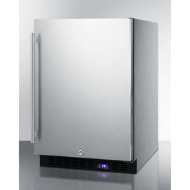 Summit 24 Inch Outdoor Freezer with Solid Door and Lock