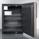 Summit 24 Inch Outdoor Freezer with Panel Ready Solid Door