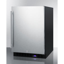 Summit 24 Inch Outdoor Freezer with Solid Door and Lock