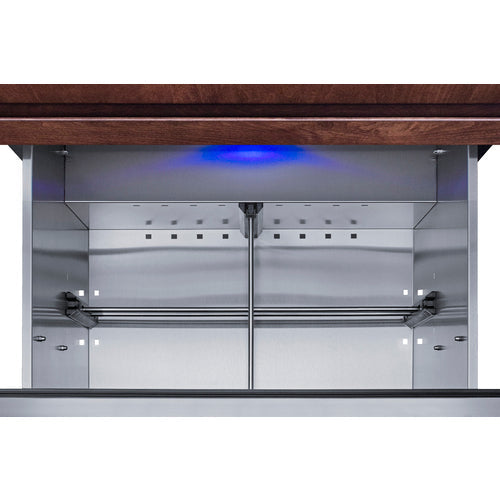 Summit 27 Inch Outdoor Refrigerator  with Panel Ready Drawers