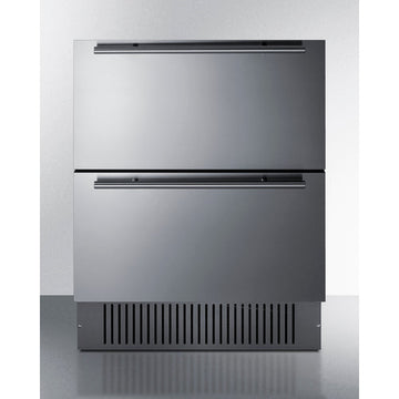 Summit 27 Inch Outdoor Refrigerator with Drawers