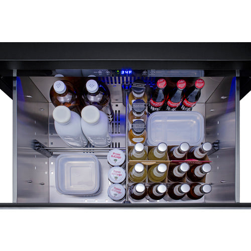 Summit 30 Inch Outdoor Refrigerator with Drawers