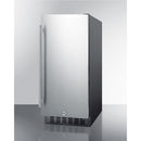 Summit 15 Inch Outdoor Refrigerator with Solid Door and Lock