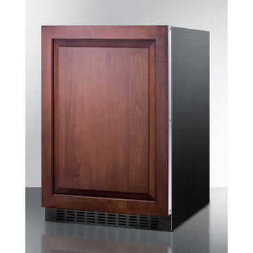 Summit 24 Inch Outdoor Refrigerator with Panel Ready Solid Door 