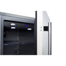 Summit 24 Inch Outdoor Refrigerator with Solid Door and Lock