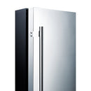 Summit 24 Inch Outdoor Refrigerator with Solid Door and Lock