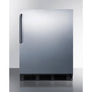 Summit 24 Inch Outdoor Refrigerator with Solid Door