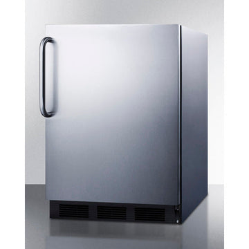 Summit 24 Inch Outdoor Refrigerator with Solid Door