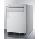 Summit 24 Inch Outdoor Refrigerator with Solid Door