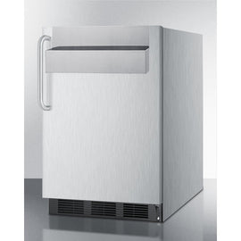 Summit 24 Inch Outdoor Refrigerator with Solid Door