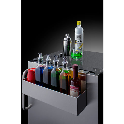 Summit 24 Inch Outdoor Refrigerator with Solid Door
