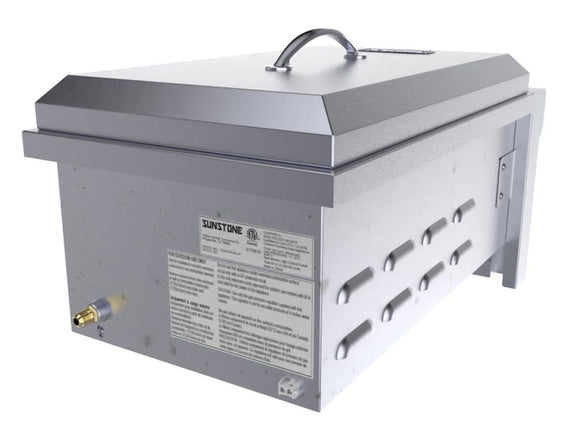 Sunstone Ruby Series 13-Inch Double Burner – Slide-In Outdoor Cooktop