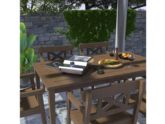 Sunstone Ruby Series 13 Inch Single Gas Burner for Outdoor Kitchen