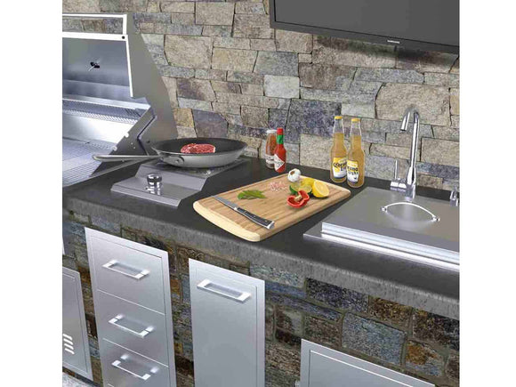 Sunstone Ruby Series 13 Inch Single Gas Burner for Outdoor Kitchen