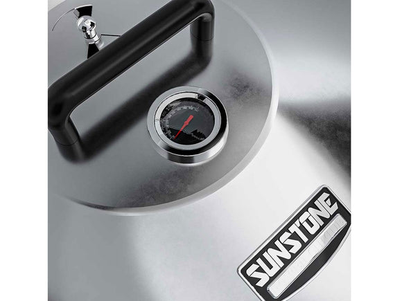 Sunstone 24 Inch Diameter Hood with Exhaust, Gauge & Sturdy Handle