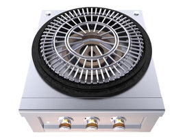 Sunstone 24 Inch Power Cirque + Flat-Top Griller | Outdoor Cooking