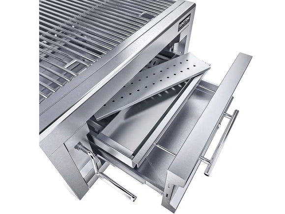 Sunstone Series 28-Inch Built-In Charcoal BBQ Grill