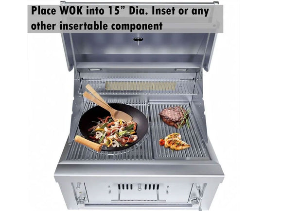 Sunstone 30-Inch Hybrid Gas Grill – 2 Burners + Infrared Power