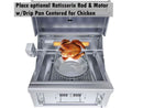Sunstone 30-Inch Hybrid Gas Grill – 2 Burners + Infrared Power