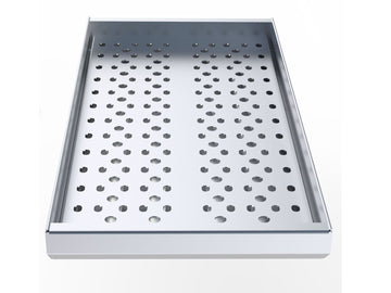 Sunstone 10 Inch Wide Charcoal Tray with Removable Panel