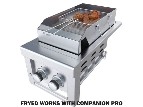 Sunstone 10 Inch Grill Insert – Fryer & Steamer in One