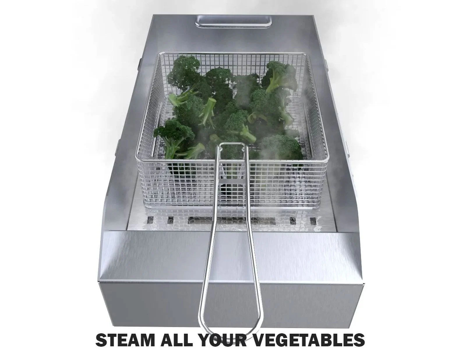Sunstone 10 Inch Grill Insert – Fryer & Steamer in One