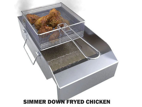 Sunstone 10 Inch Grill Insert – Fryer & Steamer in One
