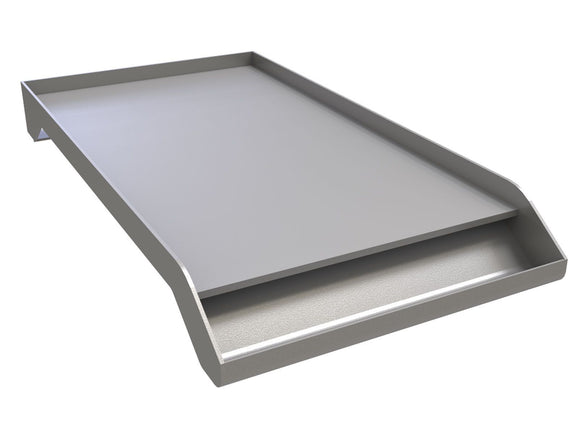 Sunstone 10 Inch Stainless Steel Griddle with Oil Reservoir