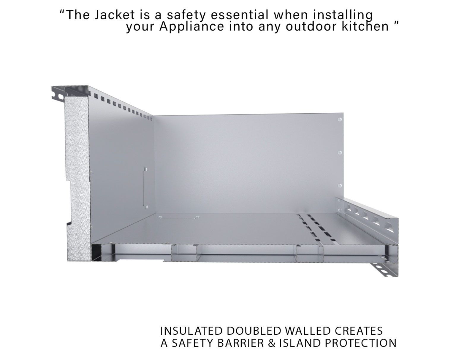 Sunstone 33 Inch Universal Appliance Jacket – Outdoor Grill Safety