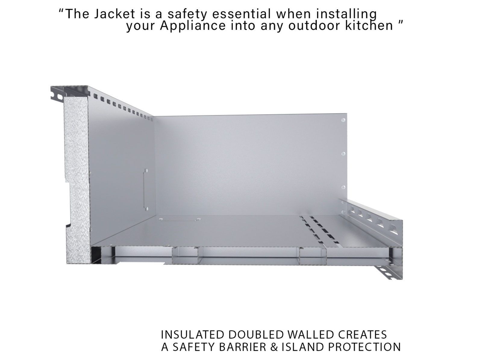 Sunstone 40 Inch Universal Appliance Jacket – Grill Heat Protection