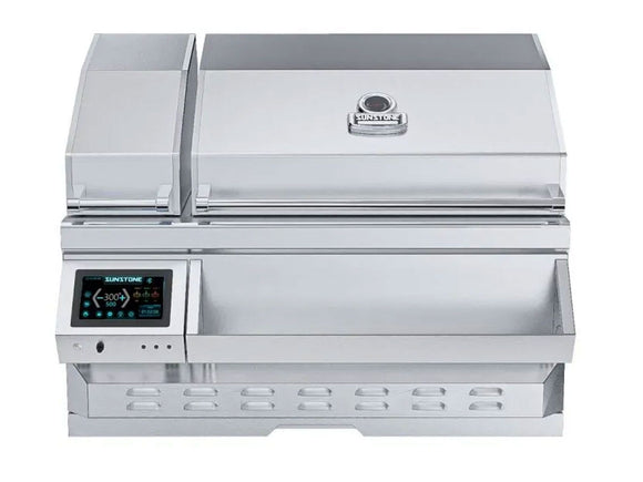 Sunstone 40 Inch Electric Pellet Grill with Built-In Cold Smoker