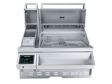 Sunstone 40 Inch Electric Pellet Grill with Built-In Cold Smoker