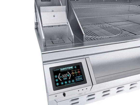 Sunstone 40 Inch Electric Pellet Grill with Built-In Cold Smoker