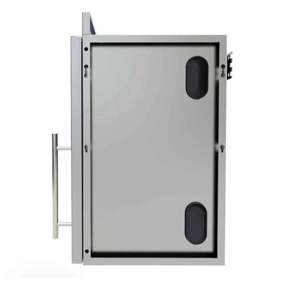 Sunstone Grills 18-Inch Stainless Steel Upper Wall Cabinet – Right Hinge