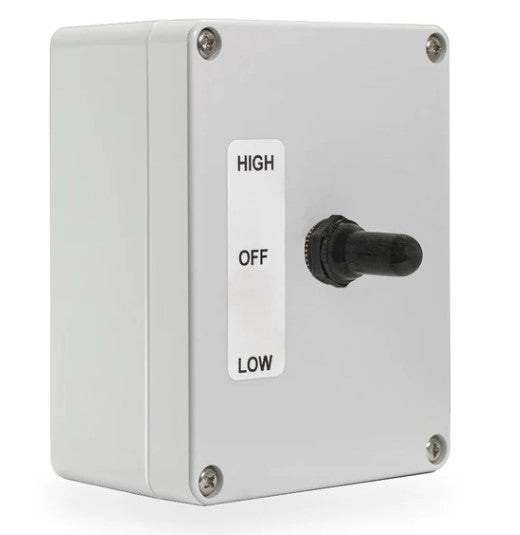 SunStar High/Low/Off heater control switch