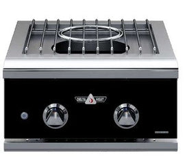 Delta Heat 22 Inch Power Burner Black Control Panel