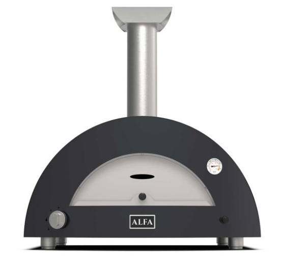 Alfa Moderno Wood-Fired Countertop Pizza Oven – Fits 2 Pizzas