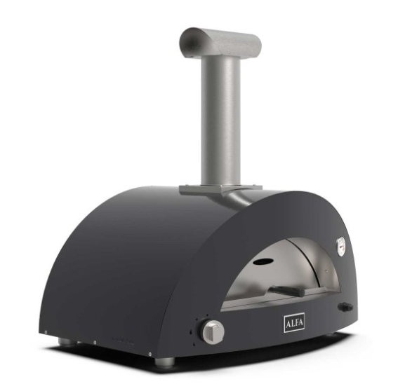 Alfa Moderno Wood-Fired Countertop Pizza Oven – Fits 2 Pizzas