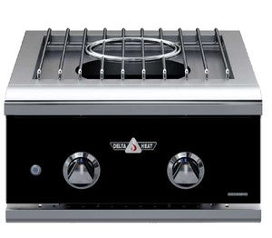 Delta Heat 22 Inch Power Burner Black Control Panel