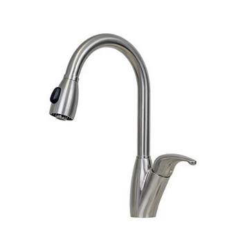 Single Handle Gooseneck w/ Pull Down Spray