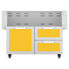 Hestan 42 Inch Double Drawer and Door Cart