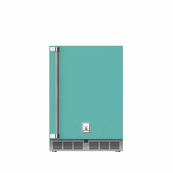 Hestan 24 Inch Outdoor Dual Zone Refrigerator with Door - 0