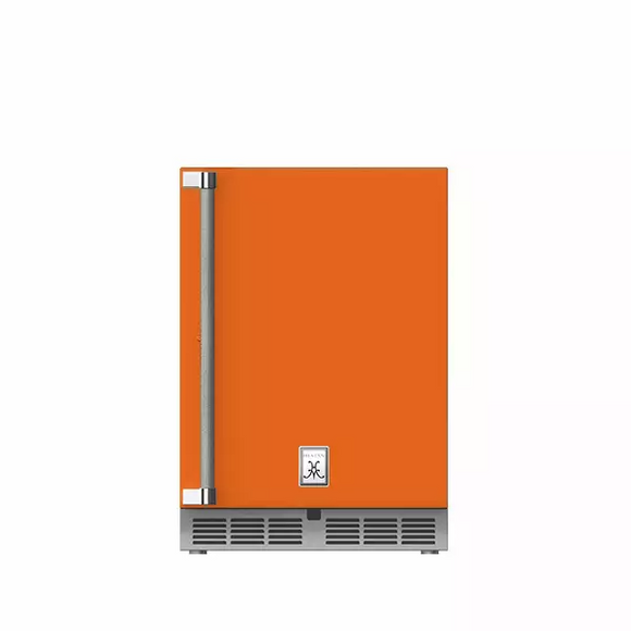 Hestan 24 Inch Outdoor Refrigerator with Solid Door and Lock