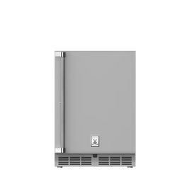 Hestan 24 Inch Outdoor Dual Zone Refrigerator with Solid  Door