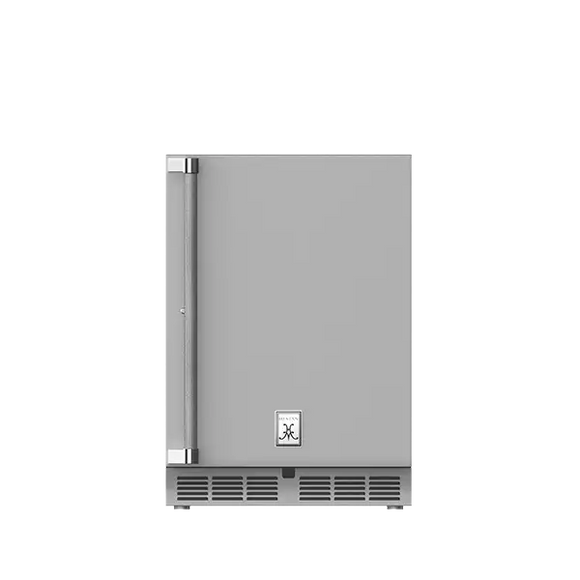 Hestan 24 Inch Outdoor Dual Zone Refrigerator with Solid  Door