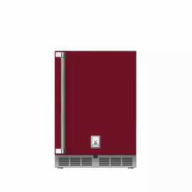 Hestan 24 Inch Outdoor Dual Zone Refrigerator with Solid  Door